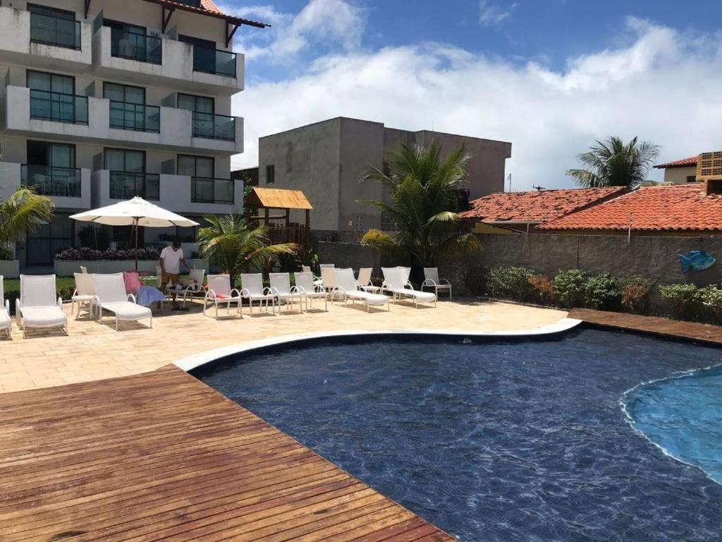 Laguna Beach Flat 101 Porto De Galinhas - Flat Terreo Com Saida Para Piscina Extérieur photo